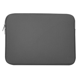 UNIVERSAL LAPTOP COVER/SLEEVE WITH ZIP 15.6 '' GREY