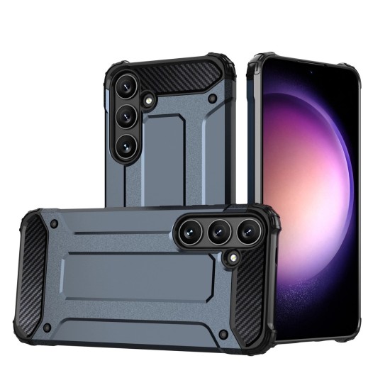 Hybrid Armor case for Xiaomi POCO C65 / Redmi 13C armored - blue Hybrid Armor case for Xiaomi POCO C65 / Redmi 13C armored - blue