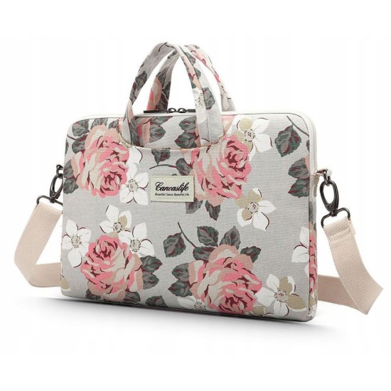 Canvaslife Briefcase Laptop Bag 15-16'' - White/Pink Canvaslife Briefcase Laptop Bag 15-16'' - White/Pink