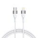 Wozinsky WSTCL2 Lightning / USB-C PD 27W cable 2 m - white Wozinsky WSTCL2 Lightning / USB-C PD 27W cable 2 m - white