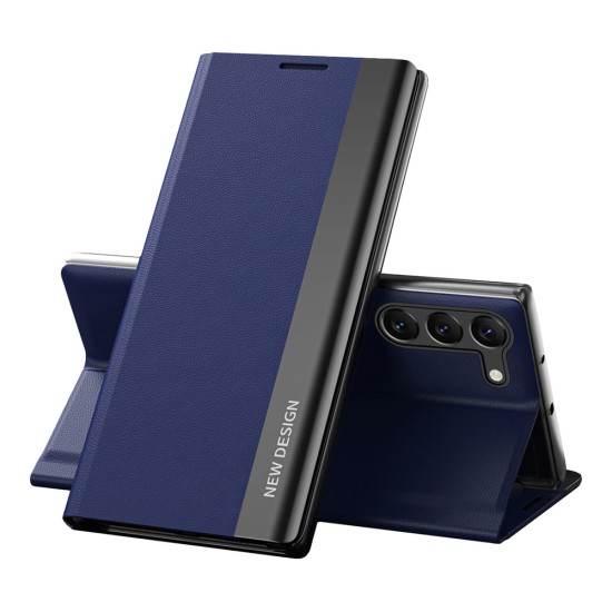 Sleep Case Pro case for Samsung Galaxy S23+ with flip stand blue Sleep Case Pro case for Samsung Galaxy S23+ with flip stand blue