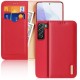 Dux Ducis Hivo Leather Flip Cover Genuine Leather Wallet For Cards And Documents Samsung Galaxy S22 + (S22 Plus) Red Dux Ducis Hivo Leather Flip Cover Genuine Leather Wallet For Cards And Documents Samsung Galaxy S22 + (S22 Plus) Red