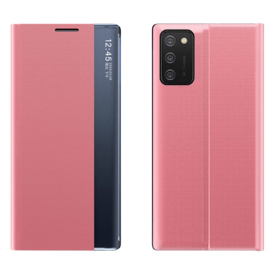 New Sleep Case cover with a stand function for Samsung Galaxy A03s (166.5) pink New Sleep Case cover with a stand function for Samsung Galaxy A03s (166.5) pink