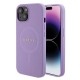 Guess GUHMP15SPSAHMCU iPhone 15 6.1" purple/purple hardcase Saffiano MagSafe Guess GUHMP15SPSAHMCU iPhone 15 6.1" purple/purple hardcase Saffiano MagSafe
