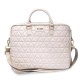 Guess Quilted bag for a 16" laptop - pink Guess Quilted bag for a 16" laptop - pink