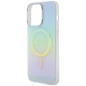Guess IML Iridescent MagSafe case for iPhone 15 Pro - turquoise Guess IML Iridescent MagSafe case for iPhone 15 Pro - turquoise