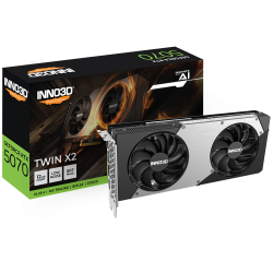 INNO3D GeForce RTX 5070 TWIN X2 OC 12GB INNO3D GeForce RTX 5070 TWIN X2 OC 12GB