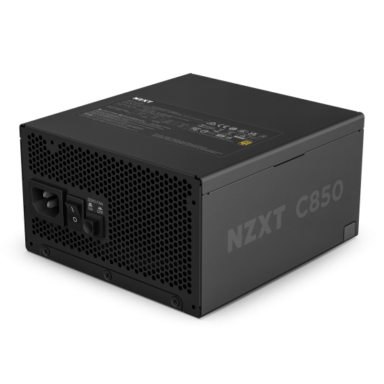 NZXT PSU C850 Gold ATX 3.1 - Fully modular and quiet NZXT PSU C850 Gold ATX 3.1 - Fully modular and quiet