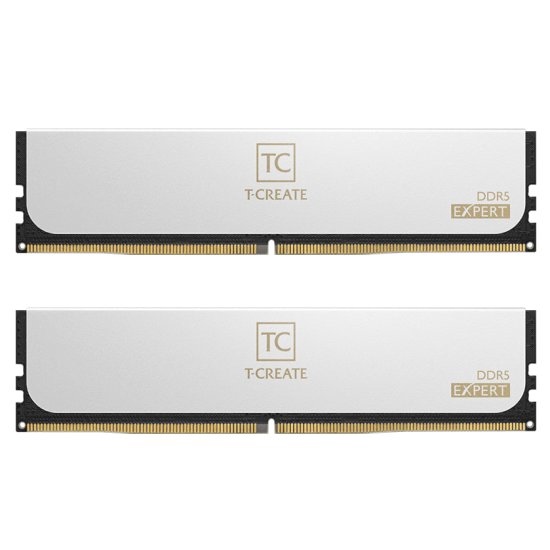 Team Group T-CREATE Expert 64GB DDR5 6000 MHz White SET - Available with custom build ONLY