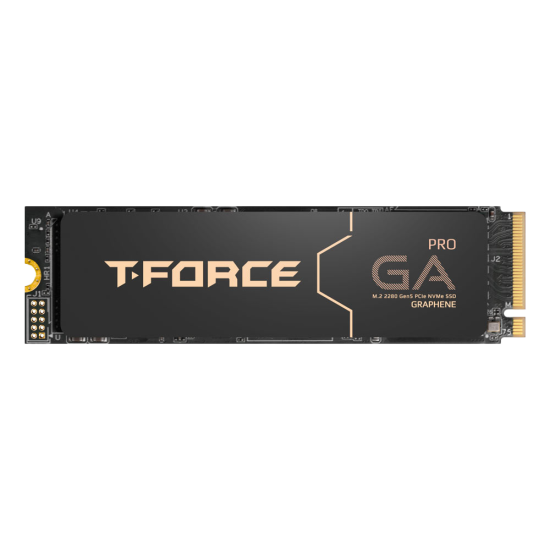 TEAM GROUP T-FORCE M.2-2280 PCI-E Gen5x4 GA PRO 1TB RETAIL W/HEAT STICKER TEAM GROUP T-FORCE M.2-2280 PCI-E Gen5x4 GA PRO 1TB RETAIL W/HEAT STICKER