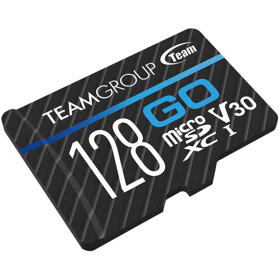 TEAM GROUP GO MICRO SDXC 128GB UHS-I U3 SPEED RETAIL W/1Adapter