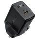 Acefast GaN charger A24 UK - USB Type C 30W, Power Delivery, PPS, Q3 3.0, AFC, FCP black Acefast GaN charger A24 UK - USB Type C 30W, Power Delivery, PPS, Q3 3.0, AFC, FCP black