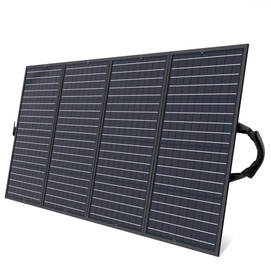 Choetech SC010 solar tourist charger, foldable, 160W - black Choetech SC010 solar tourist charger, foldable, 160W - black