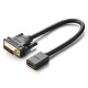 Ugreen cable adapter cable DVI (male) - HDMI (female) 0.15m black (20118) Ugreen cable adapter cable DVI (male) - HDMI (female) 0.15m black (20118)