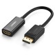 Ugreen Cable Cable from DisplayPort (Male) to HDMI (Female) (Unidirectional) 1080P 60Hz 12bit Black (40362) Ugreen Cable Cable from DisplayPort (Male) to HDMI (Female) (Unidirectional) 1080P 60Hz 12bit Black (40362)