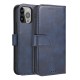 Magnet Case elegant case cover with a flap and stand function for iPhone 14 Max blue Magnet Case elegant case cover with a flap and stand function for iPhone 14 Max blue