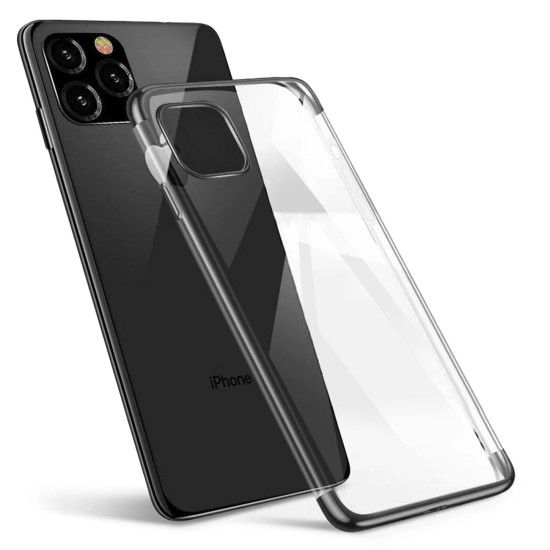 Clear Color Case Gel TPU Electroplating frame Cover for Samsung Galaxy A52s 5G / A52 5G / A52 4G black Clear Color Case Gel TPU Electroplating frame Cover for Samsung Galaxy A52s 5G / A52 5G / A52 4G black