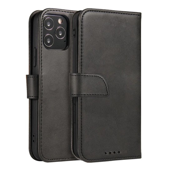 Magnet Case elegant case case cover with a flap and stand function for Motorola Moto E32 black Magnet Case elegant case case cover with a flap and stand function for Motorola Moto E32 black