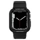 Spigen Rugged Armor Pro Case with Strap for Apple Watch 4 / 5 / 6 / 7 / 8 / SE (44/45 mm) - Black Spigen Rugged Armor Pro Case with Strap for Apple Watch 4 / 5 / 6 / 7 / 8 / SE (44/45 mm) - Black