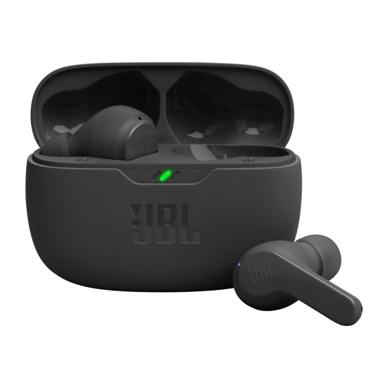 JBL Wave Beam wireless in-ear headphones Bluetooth 5.2 IP54 IPX2 - black JBL Wave Beam wireless in-ear headphones Bluetooth 5.2 IP54 IPX2 - black
