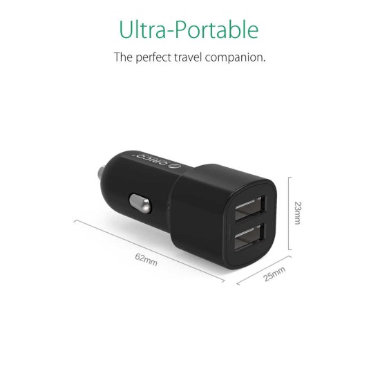 SMART CAR CHARGER 17W UCL-2U