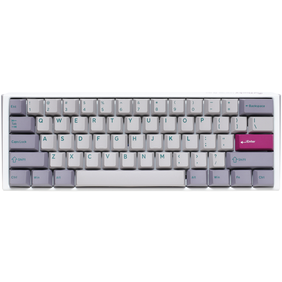 Ducky One 3 MIST GREY (US) MINI BLUE Switch RGB LED