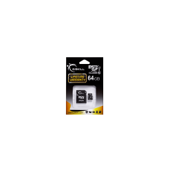 GSKILL microSDXC 64GB UHS-1 / Class 10 SD Card Adapter Included