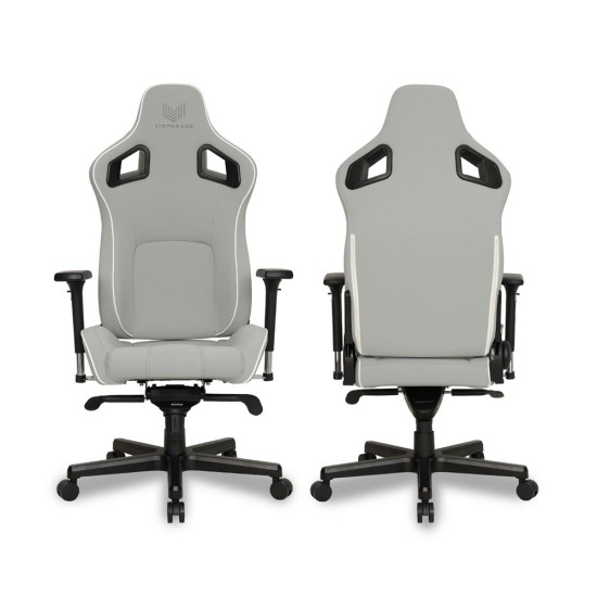 VICTORAGE Bravo Series PU Leather Luxury Chair White ( V03-01-TOG )