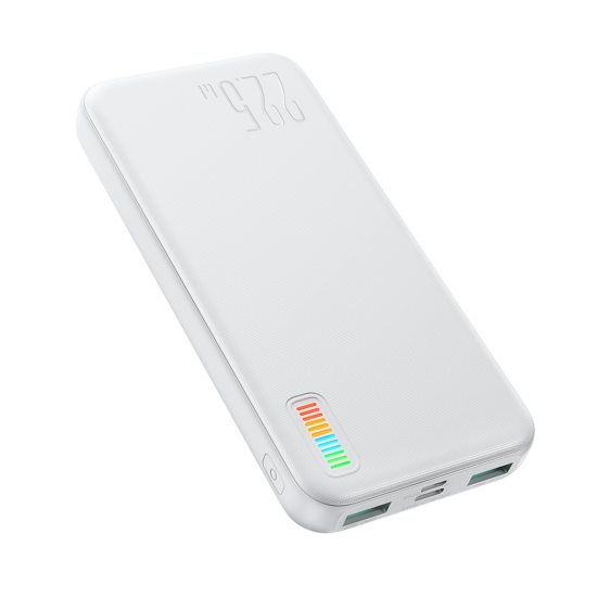 Joyroom power bank 10000mAh Dazzling Series 22.5W white Joyroom power bank 10000mAh Dazzling Series 22.5W white