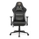COUGAR Armor One V2 Gold F Gaming Chair, PVC/Fabric, Black