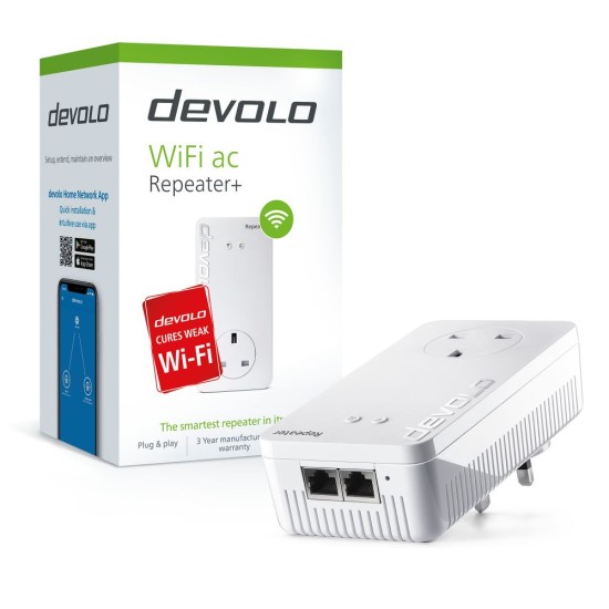 Devolo WiFi ac Repeater+ (8703) UK