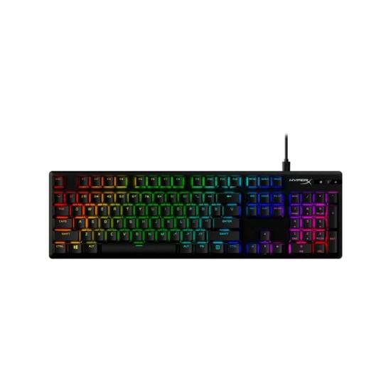 HyperX Alloy Origins PBT HX Red Mechanical Full Size Gaming Keyboard (US Layout) - Black - 639N3AA HyperX Alloy Origins PBT HX Red Mechanical Full Size Gaming Keyboard (US Layout) - Black - 639N3AA