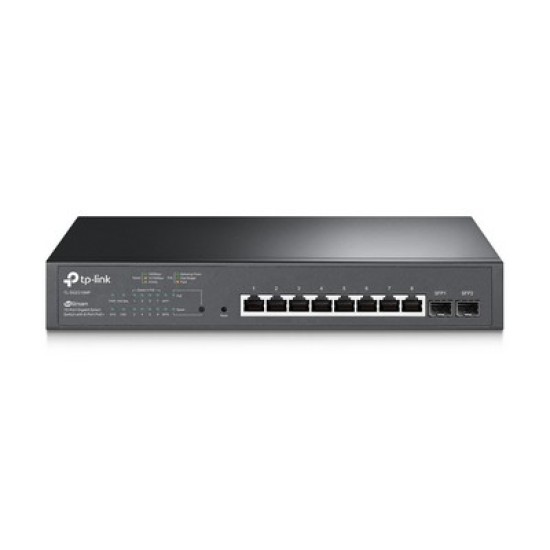 Tp-Link JetStream 10-Port Gigabit Smart Switch with 8-Port PoE+ (TL- SG2210MP) Tp-Link JetStream 10-Port Gigabit Smart Switch with 8-Port PoE+ (TL- SG2210MP)