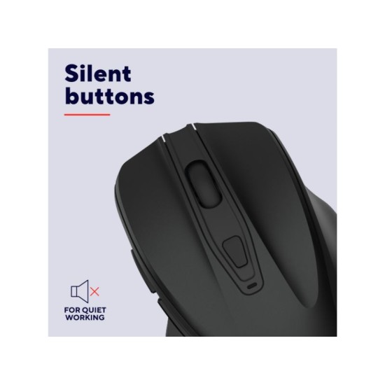 TRUST NITO SILENT WIRELESS MOUSE - BLK