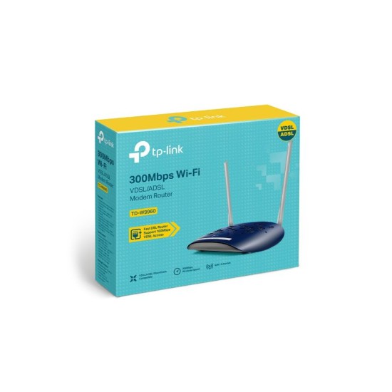 Tp-Link Modem Router TD-W9970 300Mbps Wireless N USB VDSL/ADSL (TD-W9960)