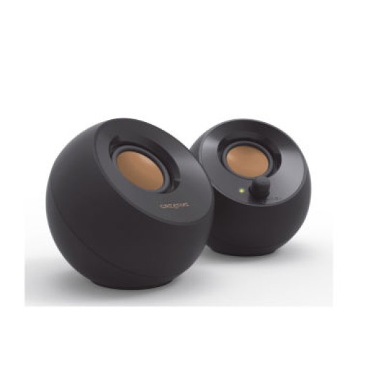 SPEAKERS CREATIVE PEBBLE 2.0 USB BLACK