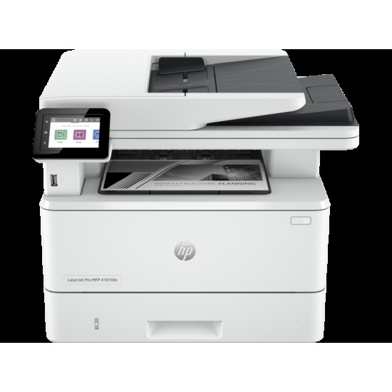 HP Printer LaserJet Pro MFP 4102dw - 2Z622F