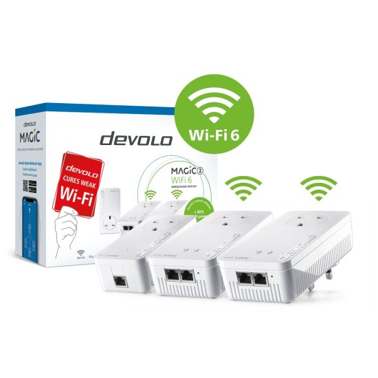 Devolo Magic 2 WiFi 6 Multiroom Kit (8826) UK