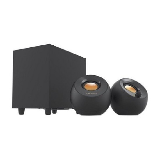 SPEAKERS CREATIVE PEBBLE PLUS2.1 USB BLK