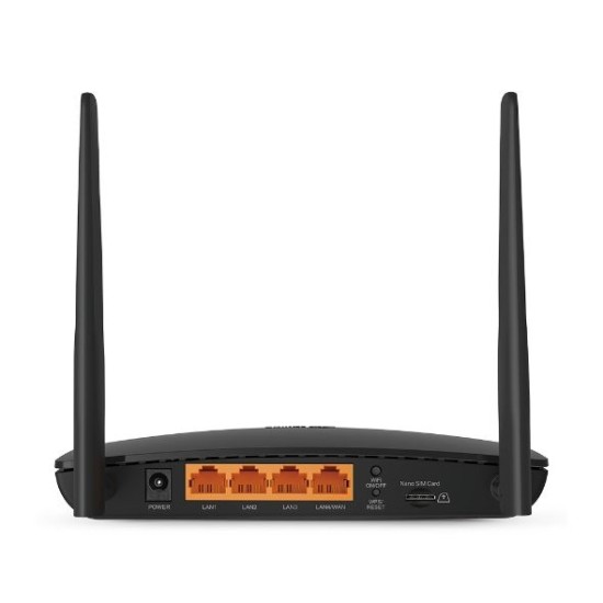 Tp-Link 300 Mbps Wireless N 4G LTE Router (TL-MR6400)