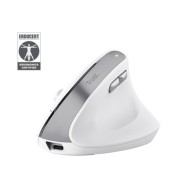 BAYO II ERGONOMIC WIRELESS MOUSE WHT