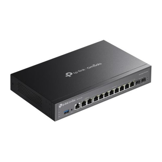 TP-Link Omada Multi-Gigabit VPN Router 2? 2.5Gbps WAN/LAN RJ45 Ports 10? Gigabit WAN/LAN Ports (2? SFP, 8? RJ45) (ER7412-M2) TP-Link Omada Multi-Gigabit VPN Router 2? 2.5Gbps WAN/LAN RJ45 Ports 10? Gigabit WAN/LAN Ports (2? SFP, 8? RJ45) (ER7412-M2)