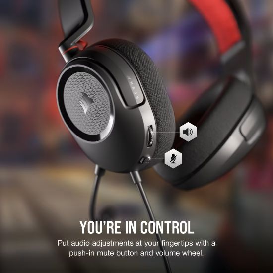 CORSAIR Headset HS35v2 Stereo Red