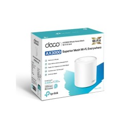 TP-Link AX3000 Whole Home Mesh WiFi6 3? Gigabit Ports (1-pack) (Deco X50)