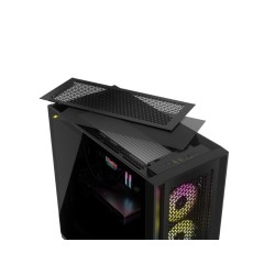 Corsair Mid Tower ATX Case iCUE 5000D RGB Windowed Airflow Tempered Glass - Black - CC-9011242-WW
