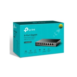 Tp-Link 8-Port Gigabit Easy Smart Switch with 4-Port PoE+ (TL-SG108PE)