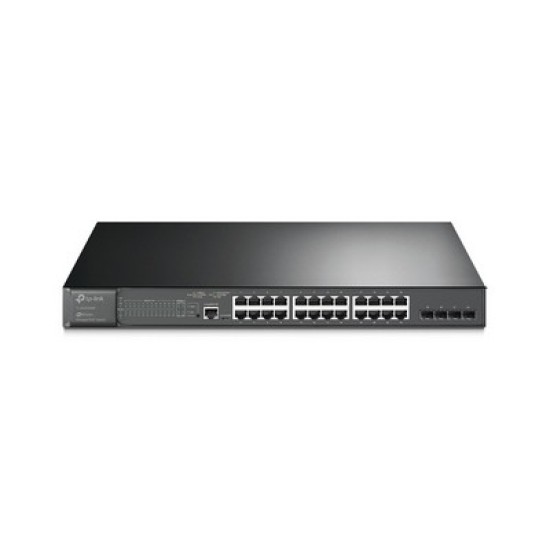 Tp-Link JetStream 28-Port Gigabit L2 Managed Switch with 24-Port PoE+ (TL-SG3428MP)