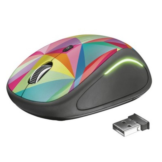 MOUSE WIRELESS TRUST YVI FX GEO 22337