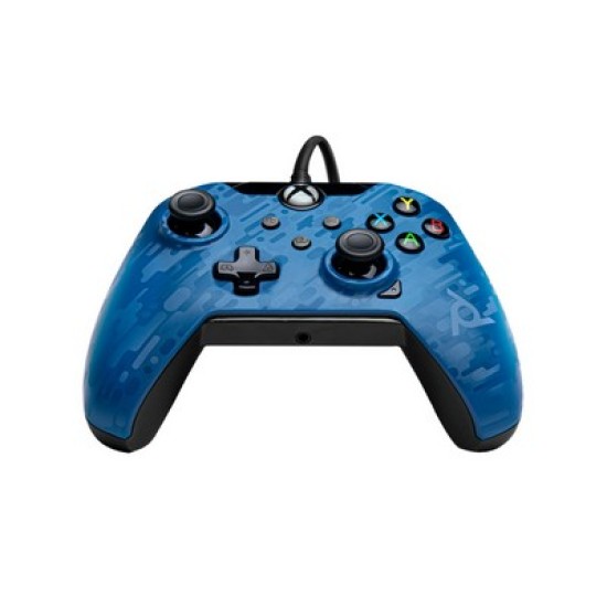 PDP - Wired Controller for Xbox Series X/S and PC Blue Camo
