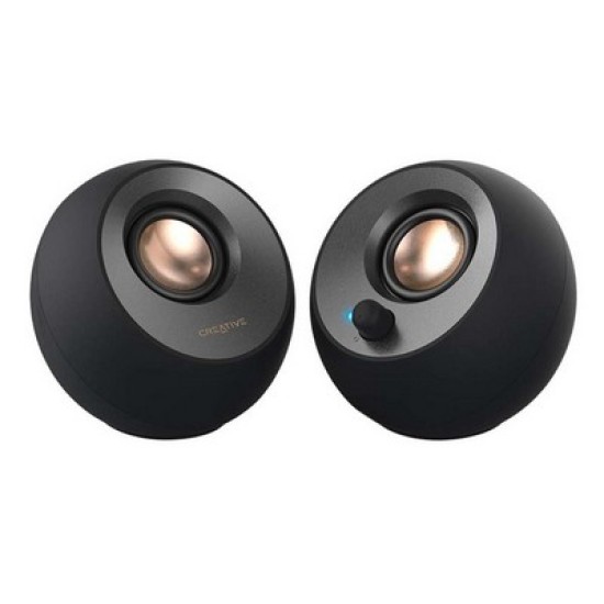 SPEAKERS CREATIVE PEBBLE V2 USB 2.0 BLK